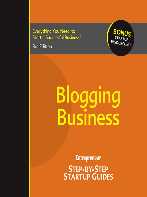 Title details for Blogging Business by Entrepreneur magazine - Wait list